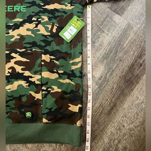John Deere  Core Graphic Logo Hoodie Camo- Size XL - Picture 6 of 10